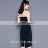 New Arrival 2016 High Quality Black Slip Dress Sexy Party Dress Evening Dress thumbnail-2