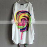 Custom Logo Sublimation Printing 100% Polyester Personalize High Top Quality Unisex Men and Ladies T-shirt thumbnail-1