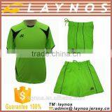 2015 Hot Selling Wholesale Cheap Football Uniform Newest Soccer Jersey Set thumbnail-4