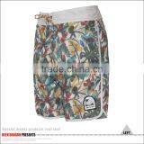 Customized Floral Printed Leisure Swim Trunks/Mens Board Shorts thumbnail-3
