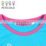 Customized Welcome Guangzhou Factory Elastic Binding Sleeves Summer Children Tshirt 3D Photo Print Girl T Shirt thumbnail-2