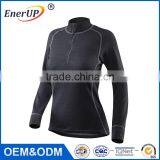 Comfortable Thermal Wicking Antibacterial No Itchy Sport Wear Long Sleeve Top Clothing Women thumbnail-6