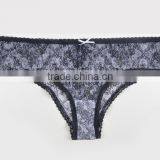 Anti-bacterial Fiber Soft Transparent Sexy Panties Lace Waist High Code Underwear Cueca Calcinhas Briefs Genuine Women Underwear thumbnail-6