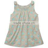 GIRLS ALLOVER PRINTED SLEEVELESS GOWN thumbnail-1