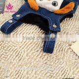 Children Sling Denim Trousers Cartoon Vest Baby Pants Fit 1-2-3T Baby Unisex thumbnail-5
