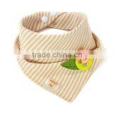 S33341W Cotton Towel New Baby Bib Bandana Baby Girls Fancy Flower Bib thumbnail-4