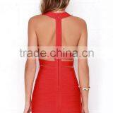 Wholesale Halter Neck Bodycon Bandage Dress Red Bandage Dress 2015 thumbnail-5