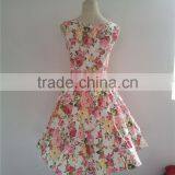 Walson Vintage Style Print Floral Dress Design for Wedding Party Swing Dress Rockabilly Plus Size Dresses Dresses for Women thumbnail-4