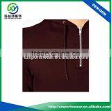 2017 Latest Design Hoodies,kangaroo Pocket Sweatshirts,dark Red Hoody thumbnail-2