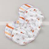 SOFT AND TRENDY BABY BURPY BIB AND BURP CLOTH 2 IN 1 USE WITH SNAP BUTTON thumbnail-1