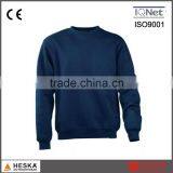 OEM Round Collar Mens Plain Cropped Cotton Sweatshirts thumbnail-2