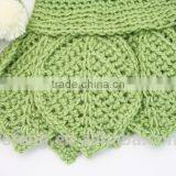 Fashion Kids Party Wear Baby Girl Crochet Sweater Dress Set thumbnail-3