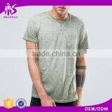 Guangzhou Shandao OEM Manufacturing Casual Summer 200g 100% Cotton Short Sleeve O-neck Custom Stone Washed Blank T-shirts thumbnail-1