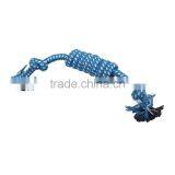 Cotton Pet Products Chew Molar Knot Toy Durable Blue thumbnail-3