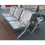 Metal Shine Silver Hospital Waiting Chair thumbnail-2