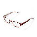 Rectangle Cellulose Propionate Plastic Eyeglass Frames Oval For Youth , Light Colors thumbnail-1