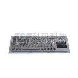 Silver Rugged Industrial Keyboard With Touchpad , 67 Key Metal Keyboard thumbnail-1