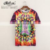 Peijiaxin Fashion Design Full Printing Mens T shirt Wholesale Summer Men's Clothes