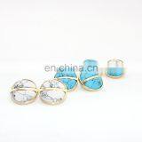 Turquoise Stud Earrings thumbnail-2