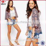 2015 New in Floral Printed Ladies Short Kimonos thumbnail-1