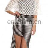 Stripe Printed Maxi Skirt thumbnail-1