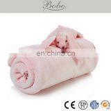 Hot Sale Flannel Baby Blanket With Lovely Animal Image thumbnail-1
