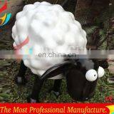 Amusement Park Decoration Fiberglass Life Size Sheep Sculpture thumbnail-6