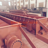 Shaftless screw conveyor food conveyor