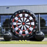Outdoor Giant inflatable football/soccer golf dart board game