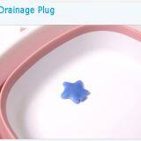 Plastic Baby Folding Bathtub With Temperature Foldable Portable Bath Tub thumbnail-4