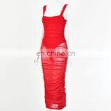 New Design Sexy Maxi Dress for Women 2020 Summer thumbnail-3