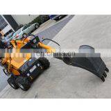 Hysoon HY380 Mini Skid Steer Loader With Auger Earth Drilling Like Toro Dingo thumbnail-2