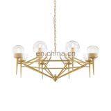 Modern Large Glass Chandelier Pendant Light for Living Room Decor thumbnail-5