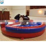 Outdoor Sport Games Mechanical Inflatable Rodeo Bull, Inflatable Bull Riding Machine thumbnail-3