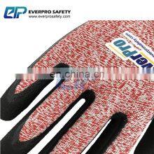 Oyster Shucking Knife 18 Gauge HPPE Cut Resistant Nitrile Sandy Coated Work Gloves With Cut F thumbnail-4