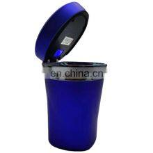 Purple personalized car ashtray with USB charging cigarette lighter