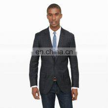 Mens Wool Blend Casual Suit