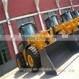 Chinese Front End Wheel Loader With Solid Wheel Loader Tyre for Sale thumbnail-1