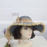 Handmade Fashion Cheap Straw Panama Hat For Promation Wholesale thumbnail-2