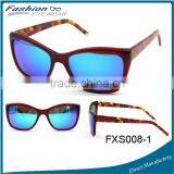 New Simple Fashion Women High Quality Acetate Big Rim Sunglasses thumbnail-1