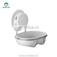 Bathroom Storage Wall Mounted Soap Holder Stainless Steel Suction Soap Dish Holder Hanging Soap Holder thumbnail-4