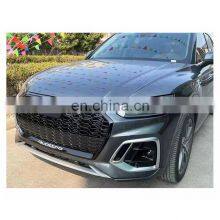 RSQ5 2022 Front Grill for Audi Q5 Honeycomb Auto Grill Refit Q5 SQ5 RSQ5 Car Grill Modification 2022 2023 2024 thumbnail-5