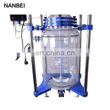 10-100L Glass Chemical Reactor With High Borosilicate Glass thumbnail-5