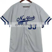 Good Quality Quick Dry Fashionable Custom Men's Baseball Jersey Uniform For Men thumbnail-1