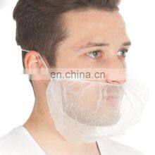 White Blue Disposable Nonwoven Beard Cover For Kitchen Hygiene thumbnail-2
