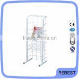 Wire Steel Metal Magazine Display Rack