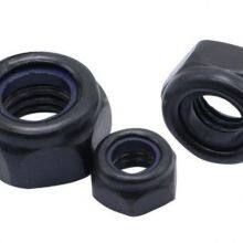 M20 DIN6923 Carbon Steel Hex Flange Nut Black Zinc Plating thumbnail-1