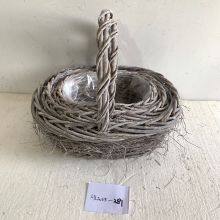 Best-selling Factory Fashion Design Garden Flower Basket Elm Branch thumbnail-2