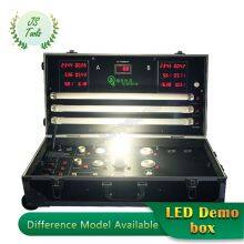 LED Exhibition Suitcase LED Light Test Demo Box LED Light LED Light Test Box Can Test All Electrical Appliances, Lamps and Lanterns Demo Case Light Parameter Test Instrument Outdoor Home Lighting thumbnail-2