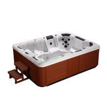 Modern 6-Person Acrylic Swim Spa Outdoor Hot Tub With Massage Features for Hotels Sale Outdoor Whirlpool Pool thumbnail-6